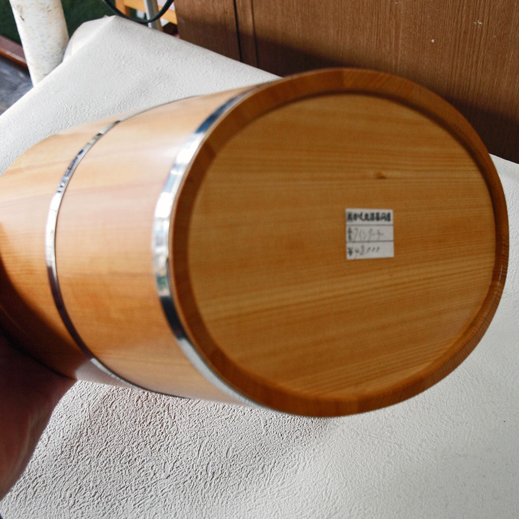 ワインクーラー・ひのき・無垢木製・漆器