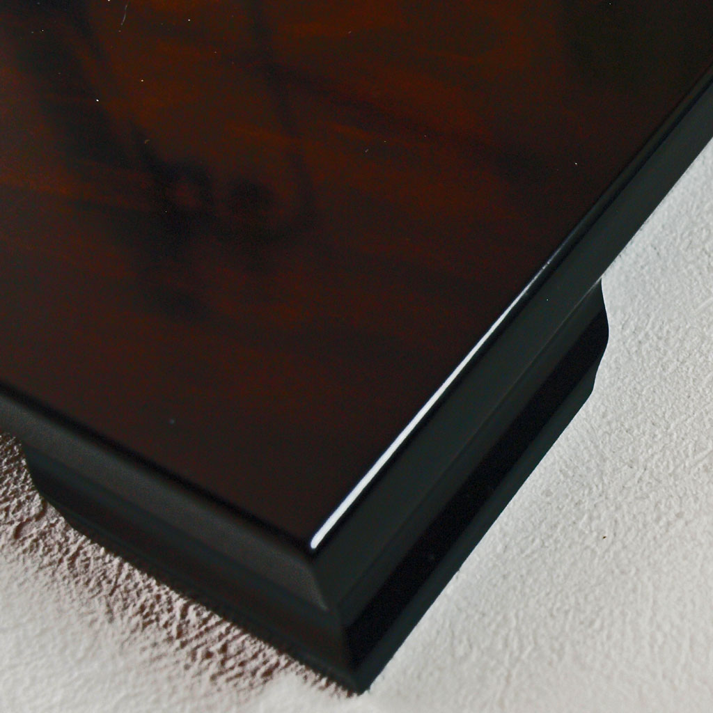 Flower stand, flower stand, bonsai, ebony style, small scratches
