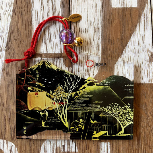 鞠子宿　鞠子の樹　駿河三景