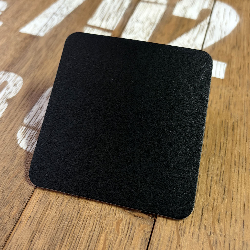 携帯用にも最適な『駿河三景』レザーマウスコースター裏