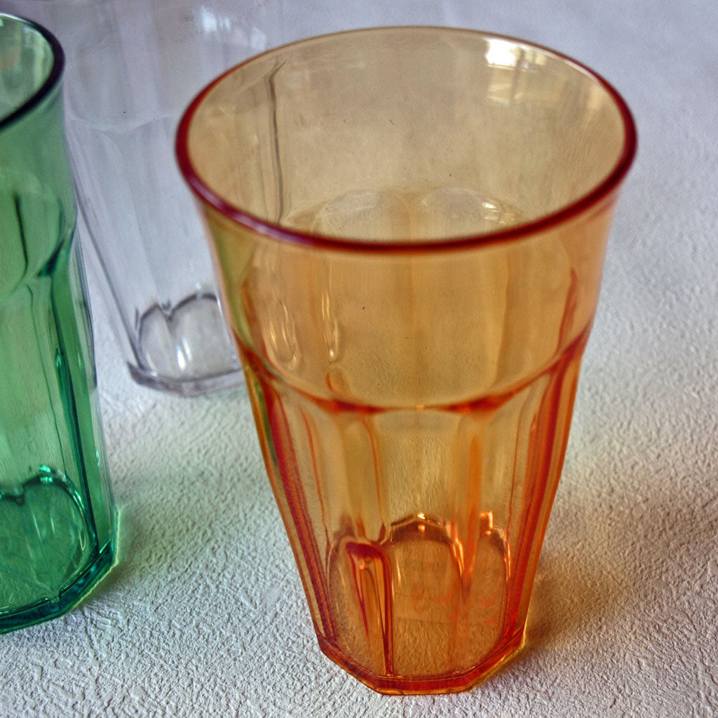 タンブラー・グラス・合成樹脂トライタン・3色set・割れないグラス