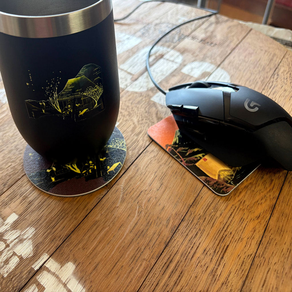 マウスコースター参考写真